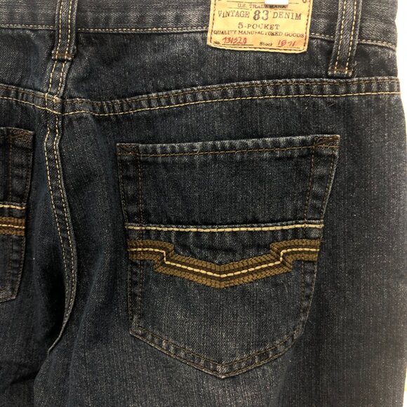 Plugg Jeans Co Men's Denim Jeans 5 Pocket Jeans Vintage Size 38 x 32 - Picture 4 of 10